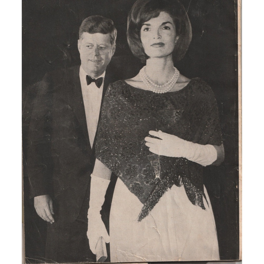 1963 John F. Kennedy Memorial Album Magazine JFK Macfadden Bartell Jackie Photos - Picture 2 of 2